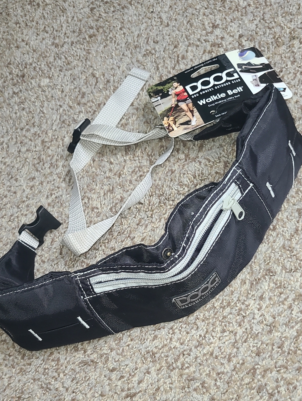 Walkie Belt - Black Dog Waist Pack